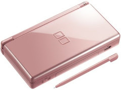 Metallic Rose Nintendo DS Lite System